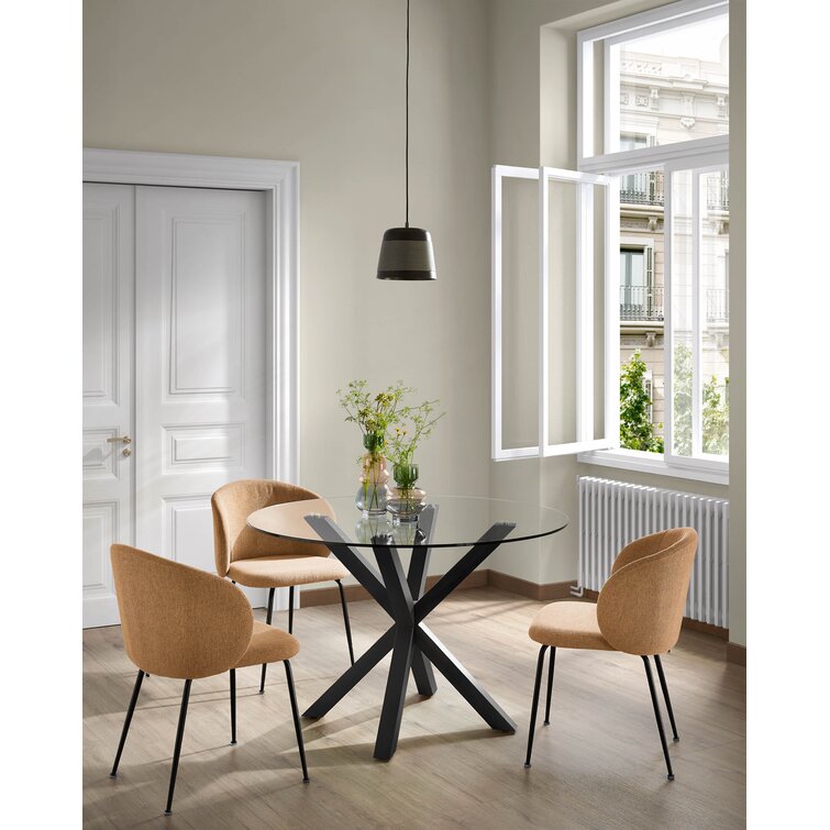 Wayfair glass deals top dining table